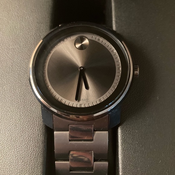 Movado Bold Watch GunMetal - Picture 3 of 16